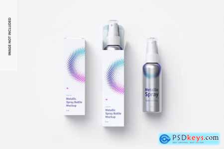 Download 4 Oz Metallic Spray Bottles Mockup With Paper Boxes Free Download Photoshop Vector Stock Image Via Torrent Zippyshare From Psdkeys Com