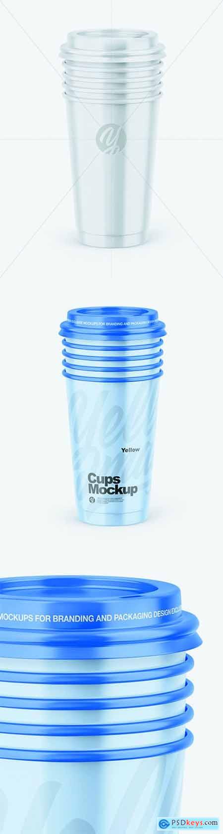 Glossy Cups Mockup 68839