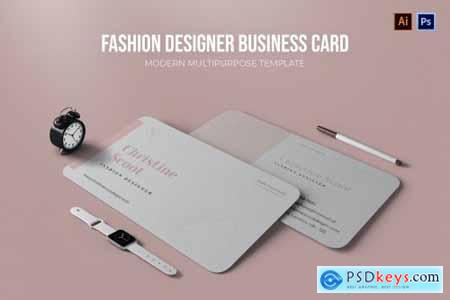 Fashion Designer - Business Card