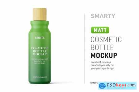 Matt cosmetic bottle mockup 4817004