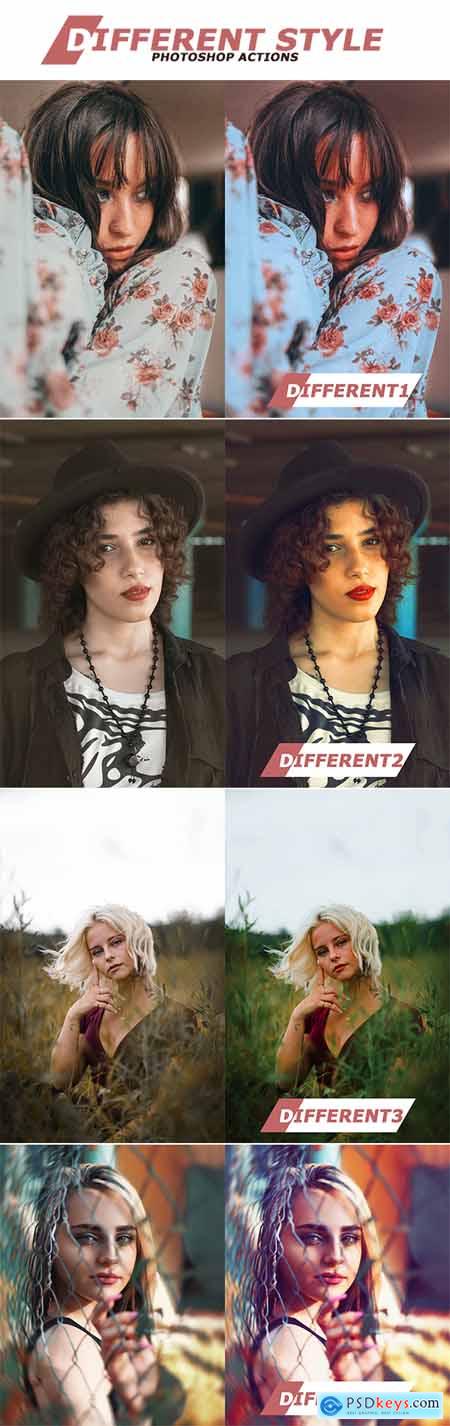 Different Style Photoshop Actions 28565141