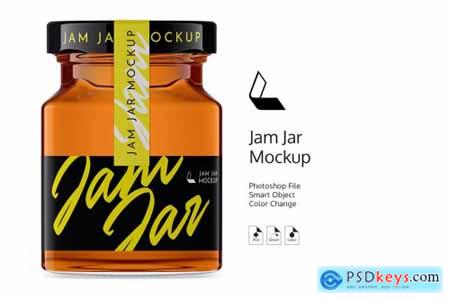 Jar Jam Mockup #5 4821299