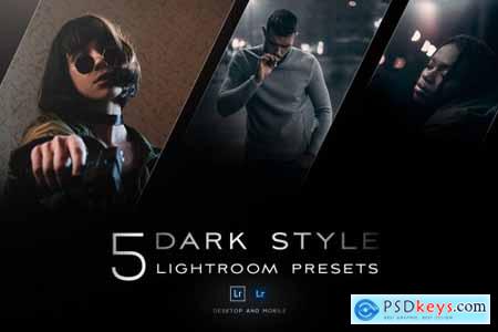 5 Dark style Lightroom presets 5106345