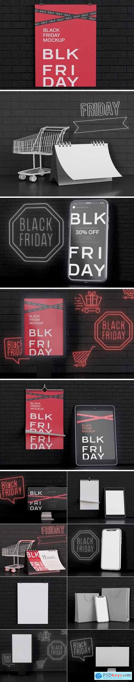 Black Friday Mockup Bundle