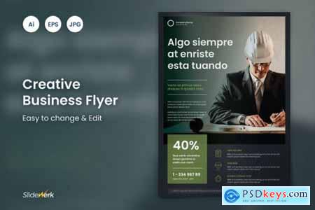 Creative Business Flyer 26 - Slidewerk