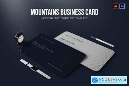 The Mountains Agency - Business Card
