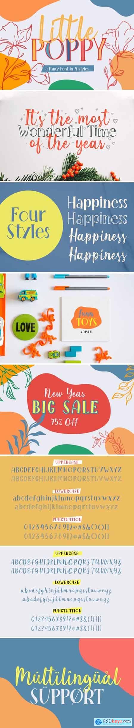 LittlePoppy Font