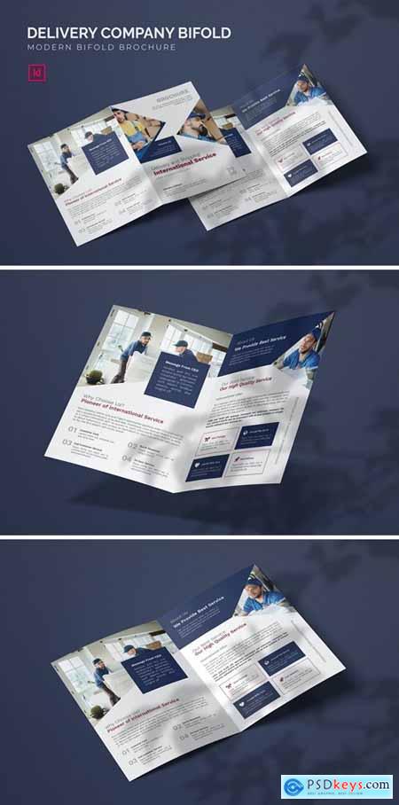 Delivery Company - Bifold Brochure