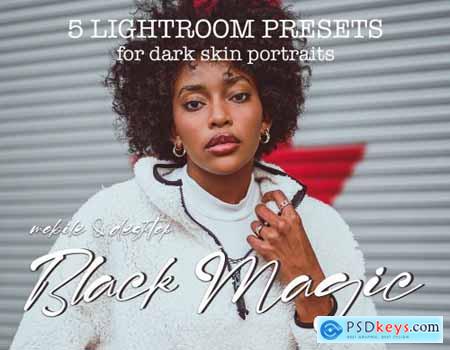 5 Dark Skin Lightroom Presets 5361772