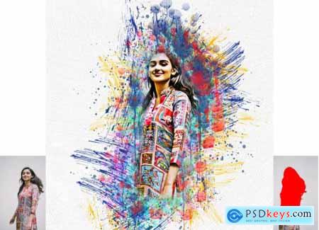 Canvas Painting Photoshop Action 5370490