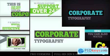 Corporate Typography 2551573