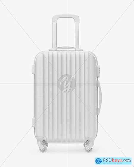 Travel Suitcase Mockup - Front View 69621