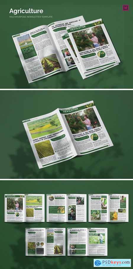 Agriculture - Newsletter Template