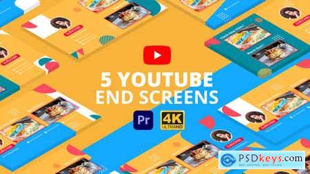 YouTube End Screens Vol.3 Premiere Pro MOGRT 29415274