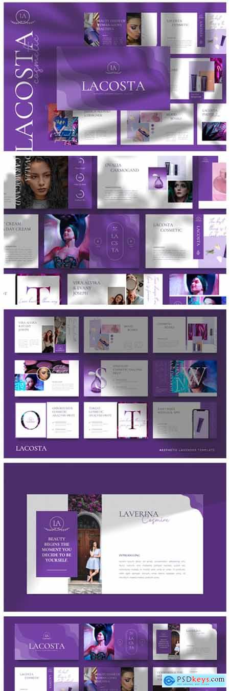 LACOSTA - Lavender Powerpoint Template 6717582