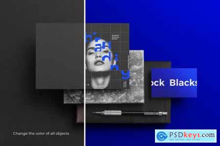 Blackstock Branding Mockup Kit 4234885