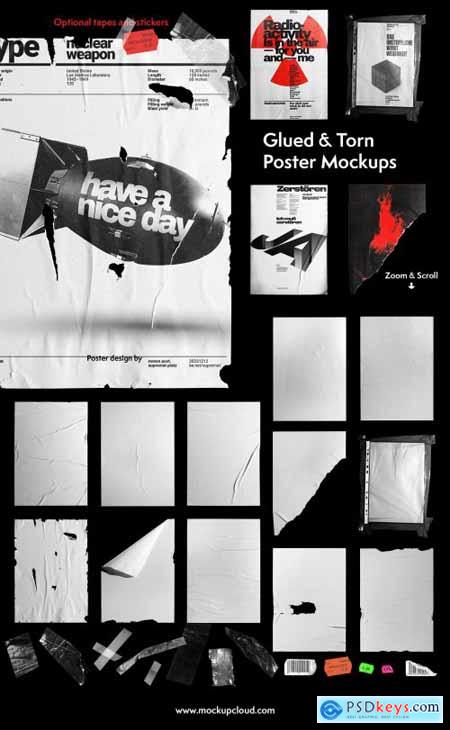 Posters and Signs Mockups Bundle 4262932