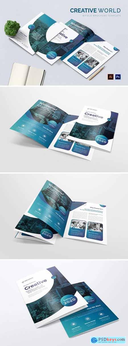 Creative World Bifold Brochure