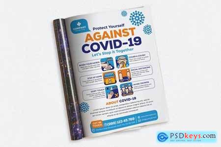 Against Covid-19 Ads Magazine