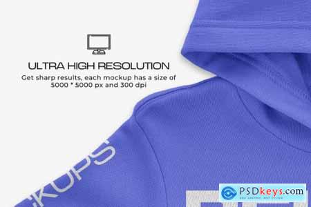 Bella Canvas Youth Pullover Mockups 5444511