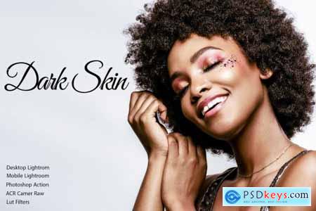 Dark Skin Color Grading Bundle 5023058