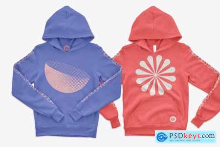 Bella Canvas Youth Pullover Mockups 5444511