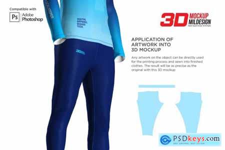 3D Mens Soccer Goalkeeper Kit psd 5567402