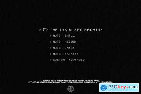 The Ink Bleed Machine - One Click 4878000