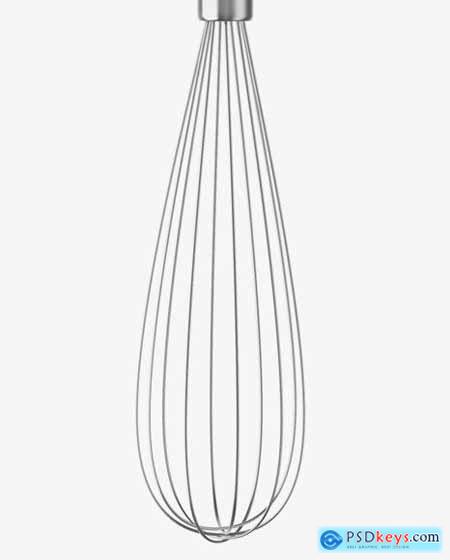 Kitchen Beating Stainless Steel Whisk Mockup 69836