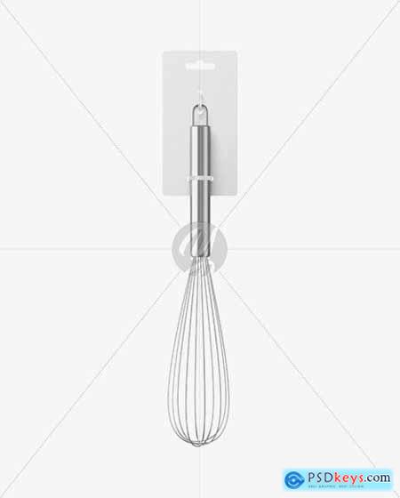 Kitchen Beating Stainless Steel Whisk Mockup 69836