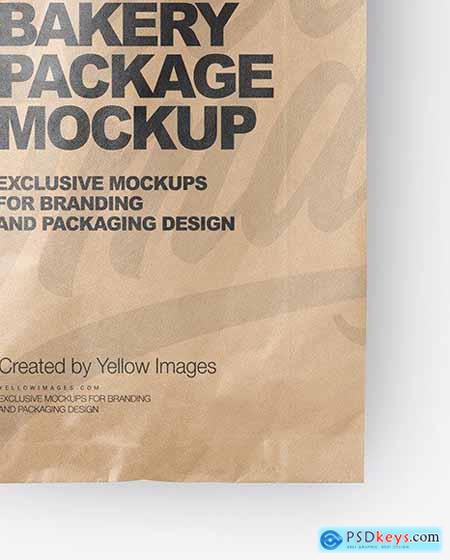 Kraft Paper Bakery Bag Mockup 69294 » Free Download Photoshop Vector ...