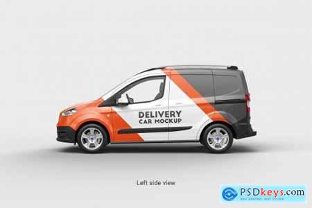 Delivery Car Mockup 4 5549704