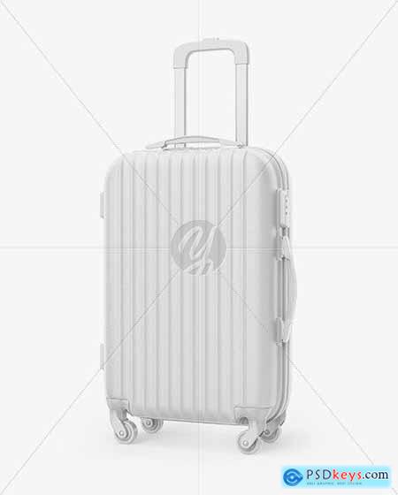 Travel Suitcase Mockup - Half Side View 70109