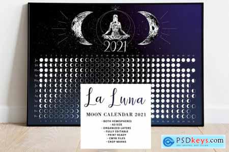 Moon Calendar 2021 MEGA BUNDLE 5635160