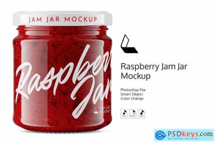 Raspberry Jam Jar #6 Mockup 4892600