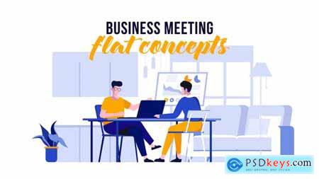 Business meeting - Flat Concept 29521769