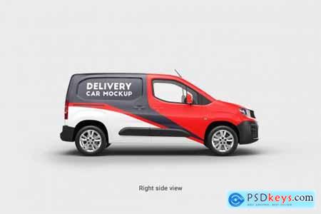 Delivery Car Mockup 5 5549778