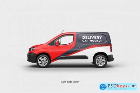 Delivery Car Mockup 5 5549778