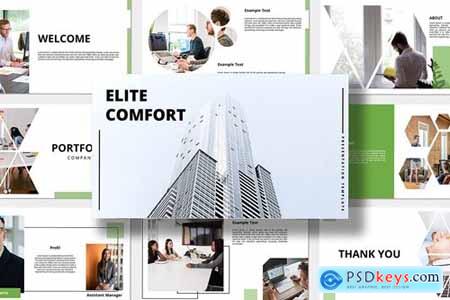 Elit Comfort - Business Powerpoint, Keynote, Googleslide Template