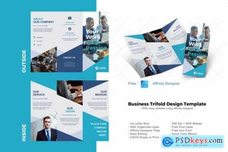 Business Trifold Brochure Template 4890604
