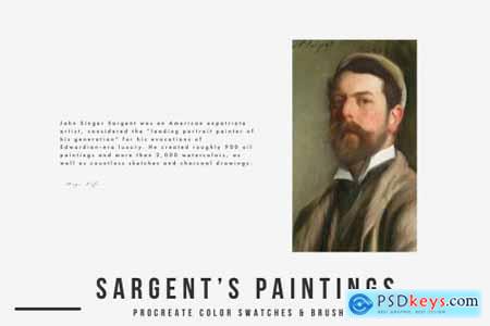 Sargents Art Procreate Brushes 5586457