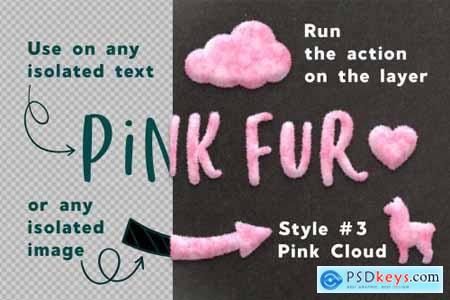Fany Pink Fur Photoshop Effect 5611085