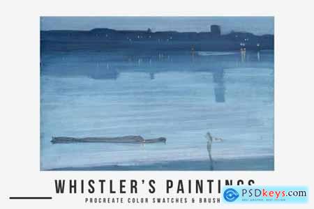 Whistlers Art Procreate Brushes 5578232