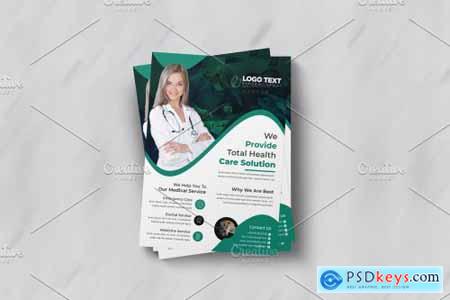 Health Care Services Flyer Template 5546961