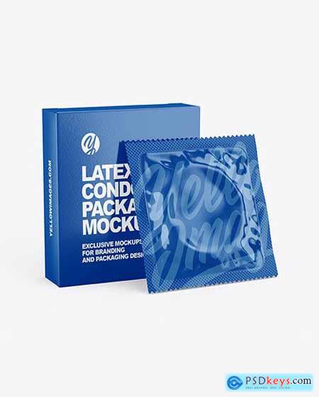 Glossy Condom Packaging Mockup 70293 Free Download Photoshop Vector Stock Image Via Torrent Zippyshare From Psdkeys Com