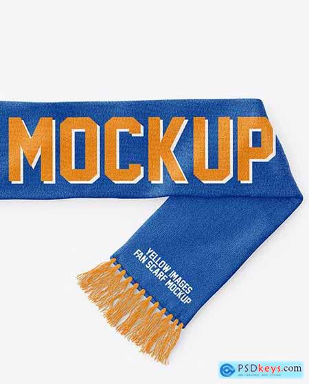 Fan Scarf Mockup 70240