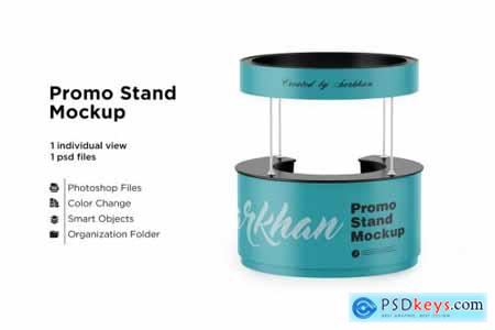 Download Creativemarket Promo Stand Mockup 5670187