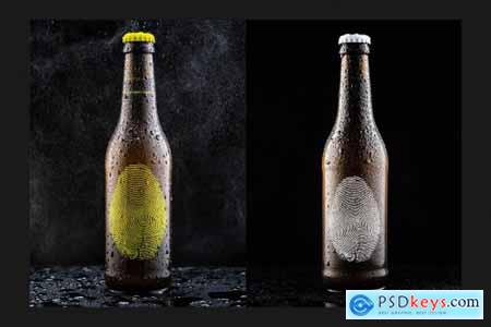 Beer Bottle Mock-Up Set 4476802
