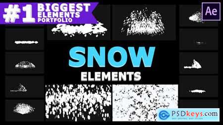 Cartoon Snowflakes - After Effects 29605909