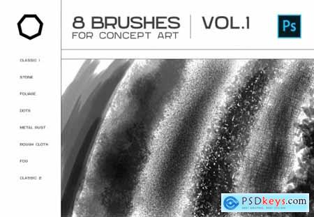 Brushes for concept art - vol. 1 5634590